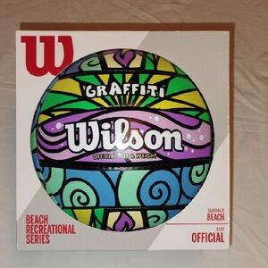 Wilson Multicolor Graffiti Volleyball